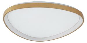 Stropne Svjetiljka Lucande, Asken, prigušiv, Zlato / mjed, Dnevna soba, Aluminij, Moderan