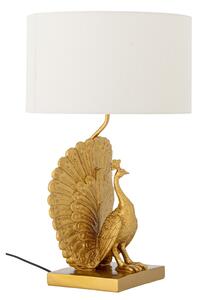 Stolne Lampa Bloomingville, Peacock, Zlato / mjed, Dnevna soba, Plastika