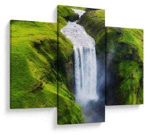 Slika - Vodopad Skogafoss (90x60 cm)