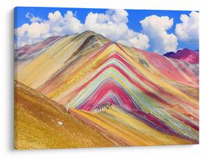 Slika - Rainbow Mountain, Peru (70x50 cm)