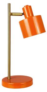 Stolne Lampa Dyberg Larsen, Ocean Mini, prigušiv, Naranča, Dnevna soba, Metal, Skandinavski