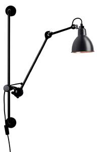 Zidne Svjetiljka DCW, Lampe Gras 210, Crno, Dnevna soba, Metal, Dizajn