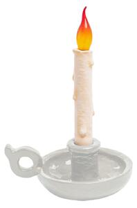 Stolne Lampa SELETTI, Grimm Bugia, prigušiv, Bijela, Dnevna soba, Plastika, Dizajn
