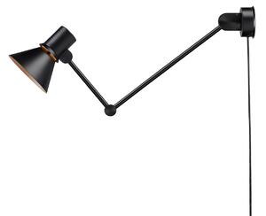 Zidne Svjetiljka Anglepoise, Type 80 W3, Crno, Dnevna soba, Metal, Dizajn