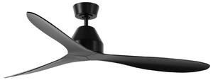 Stropni ventilator Whitehaven, crni, DC, Ø 142 cm - Beacon Beacon Lighting, Whitehaven, Crno, Dnevna soba, Plastika, Moderan