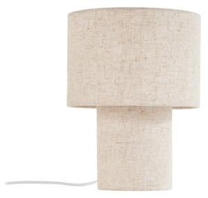 Stolne Lampa Lindby, Elfie, Bež, Dnevna soba, Tkanina / tekstil, Skandinavski