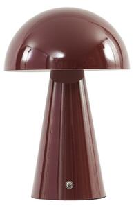 Stolne Lampa Lindby, Nevijo, prigušiv, Crvena, Dnevna soba, Metal, Moderan
