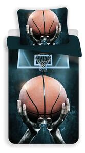 Pamučna dječja posteljina za krevet za jednu osobu 140x200 cm Basketball – Jerry Fabrics