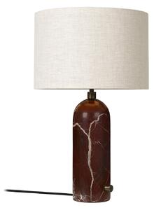 Stolne Lampa GUBI, Gravity Small, prigušiv, Crvena, Dnevna soba, Kamen, Dizajn