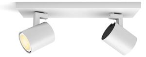 Stropne Svjetiljka Philips Hue, Philips Hue Runner, prigušiv, Bijela, Dnevna soba, Aluminij, Moderan