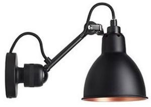 Zidna svjetiljka Lampe Gras 304SW, crna/crna/bakar - DCW