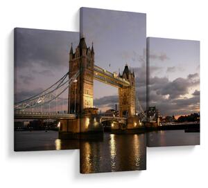 Slika - Tower Bridge noću (90x60 cm)