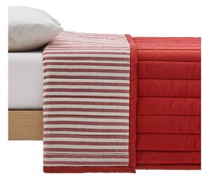 Crveni prošiven prekrivač od organskog pamuka 180x240 cm Sini – Kave Home