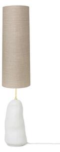 Podne Lampa ferm LIVING, Bijela, Dnevna soba, Tkanina / tekstil