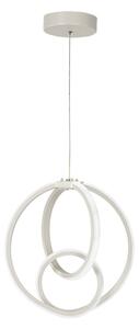 Bijela metalna LED viseća svjetiljka ø 28,5 cm Neo – Squid Lighting