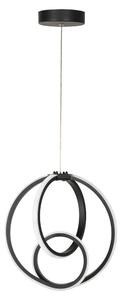Crna metalna LED viseća svjetiljka ø 28,5 cm Neo – Squid Lighting