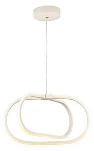 Bijela metalna LED viseća svjetiljka ø 42 cm Loca – Squid Lighting