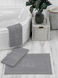 Sive kupaonske prostirke u setu 3 kom 50x70 cm – Mila Home