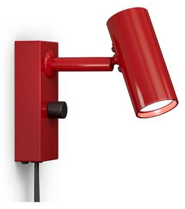 Cato Zidna Lampa Blank Ruby Crvena/Mat Crna - Belid