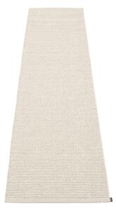 Krem unutarnja i vanjska staza 70x300 cm Mono Linen Vanilla – Pappelina