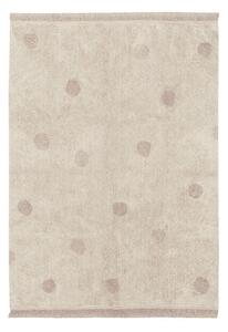 Krem periv/ručno rađen pamučan dječji tepih 120x160 cm Hippy Dots Vintage Nude – Lorena Canals