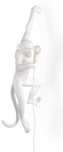 Stolne Lampa SELETTI, Monkey Lamp, Bijela, Dnevna soba, Plastika, Dizajn