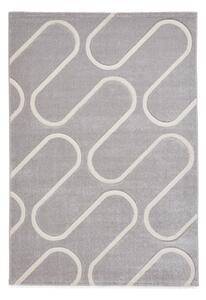 Sivi tepih 80x150 cm Linear Curve – Catherine Lansfield