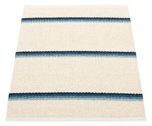 Plavi/krem unutarnji i vanjski tepih 70x90 cm Olle Blue Vanilla – Pappelina