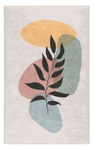 Krem perivi tepih 80x150 cm Illustrated Autumn – Mila Home