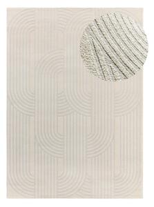 Svijetlo sivi/boje slonovače tepih 80x150 cm Baresa – Universal