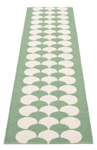 Zelena/krem unutarnja i vanjska staza 70x250 cm Poppy Oregano – Pappelina