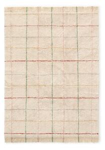 Krem periv/ručno rađen pamučan tepih 90x130 cm Color Lines – Lorena Canals