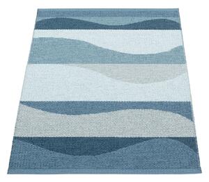 Plavi unutarnji i vanjski tepih 70x100 cm Urvi Water – Pappelina
