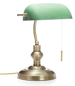 Stolne Lampa Lindby, Milenka, Bronca / stari mesing, Dnevna soba, Metal, Antički