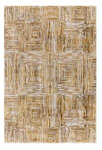 Tepih u zlatnoj boji 80x150 cm Kuza Lines Gold – Asiatic Carpets