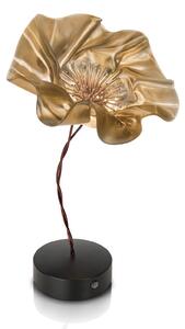 Stolne Lampa Slamp, LaFleur, prigušiv, Zlato / mjed, Dnevna soba, Plastika, Dizajn