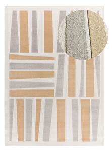 Svijetlo sivi/krem tepih 80x150 cm Flora – Universal