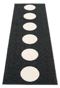 Crno-bijela unutarnja i vanjska staza 70x225 cm Vera Black – Pappelina