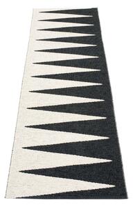 Crno-bijela unutarnja i vanjska staza 70x250 cm Vivi Black – Pappelina
