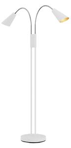 Podne Lampa Lucande, Medira, Bijela, Dnevna soba, Metal, Moderan