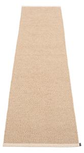 Bež unutarnja i vanjska staza 60x250 cm Mono Light Nougat – Pappelina