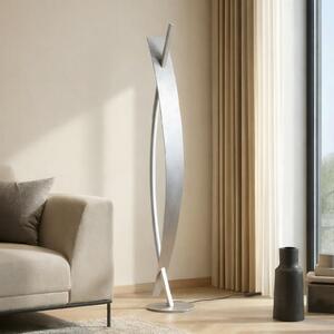 Podne Lampa Lucande, Marija, prigušiv, Metalik, Dnevna soba, Metal, Moderan
