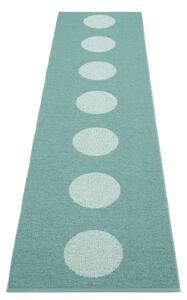 Tirkizna unutarnja i vanjska staza 70x280 cm Vera Pop Jade – Pappelina
