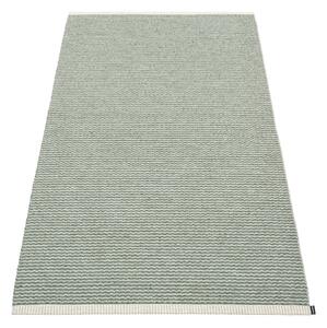 Svijetlo zeleni unutarnji i vanjski tepih 85x160 cm Mono Sage Army – Pappelina
