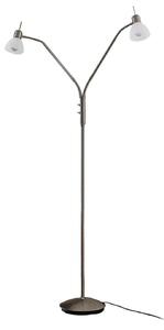 Podne Lampa Lindby, Gwendolin, Metalik, Dnevna soba, Metal, Moderan