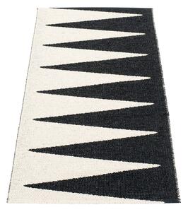 Crno-bijela unutarnja i vanjska staza 70x150 cm Vivi Black – Pappelina