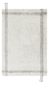 Krem periv/ručno rađen pamučan tepih 90x130 cm Cuisine Natural – Lorena Canals
