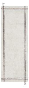 Krem periva/ručno rađena pamučna staza 80x230 cm Cuisine Natural – Lorena Canals