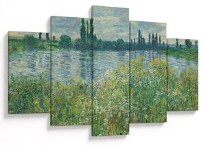 Slika - Claude Monet, Banks of the Seine, reprodukcije (150x105 cm)