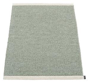 Svijetlo zeleni unutarnji i vanjski tepih 60x85 cm Mono Sage Army – Pappelina